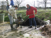 Chantier participatif en faveur de la biodiversité à Tournefeuille ©AEAG